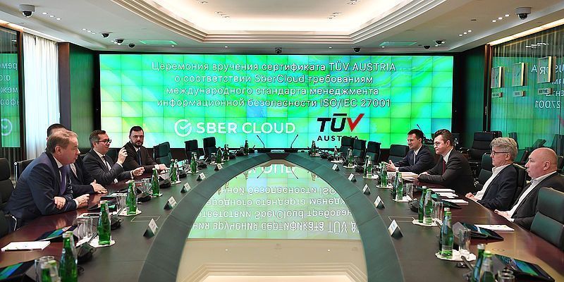 Reflecting on the positive audit report, Dmitry Yartsev, general manager of TÜV AUSTRIA Standards & Compliance, observed on the occasion of the certification award ceremony at SberBank’s headquarters that a veritable benchmark had been set: “Defending its digital ecosystem user-base with the trident strategy of ISO/IEC 27001, 27017 and 27018 certification, SberCloud has reached the highest possible level of information security management”.