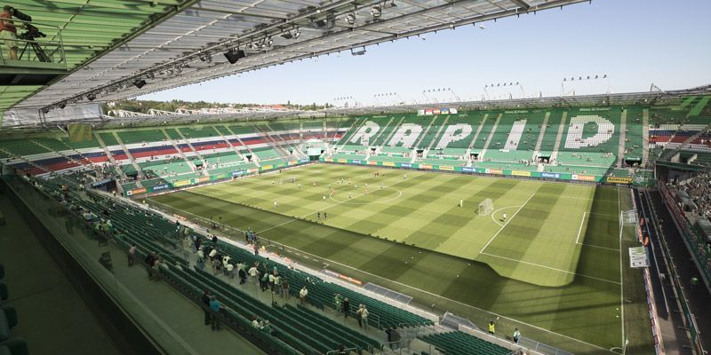 TÜV AUSTRIA: SK Rapid´s Allianz Stadium under material testing