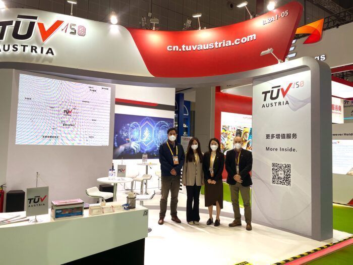 TÜV AUSTRIA auf der China International Import Expo 2022 (CIIE), einer wichtigen internationalen Plattform zur Förderung von Handel, Investitionen und globaler Zusammenarbeit.